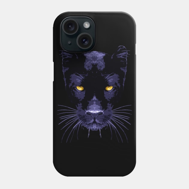 Black Panther Phone Case by Artizan