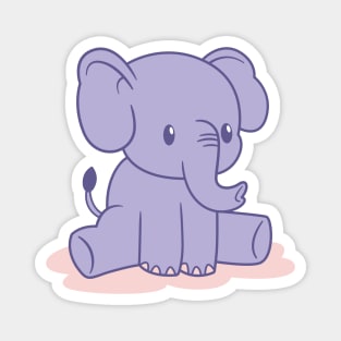 Baby Elephant Cute Magnet