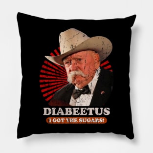 Vintage Diabeetus I got the sugars! Pillow