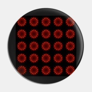 Ominous Red Kaleidoscope pattern (Seamless) 32 Pin