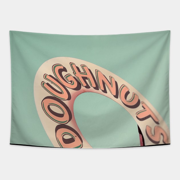 Doughnuts Tapestry by Debra Cox 