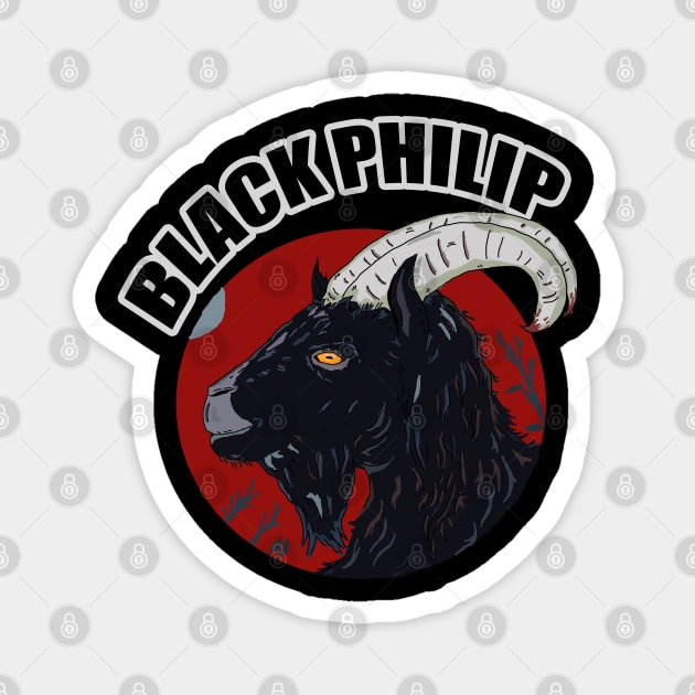 black philip Magnet by Ragna.cold