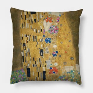 The Kiss, by Gustav Klimt Pillow