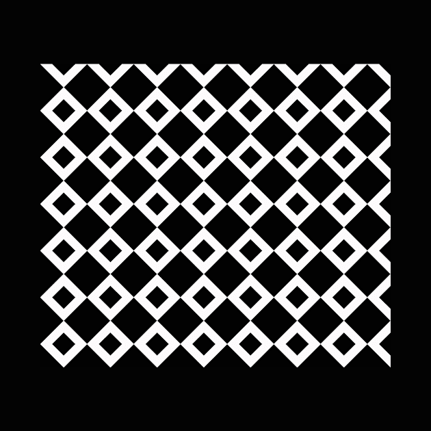 black and whitesquares pattern by martian