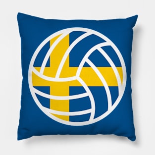 Swedish Volleyball Pillow