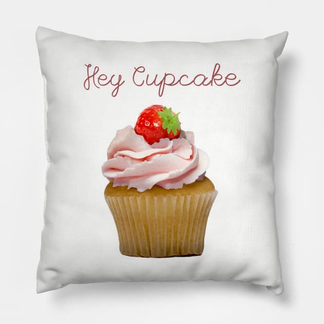 Hey Cupcake Pillow by Off the Page