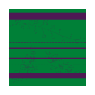 purple and green stripes T-Shirt