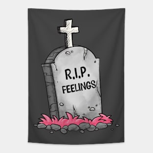 RIP Feelings Tapestry