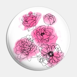 Peony Pin