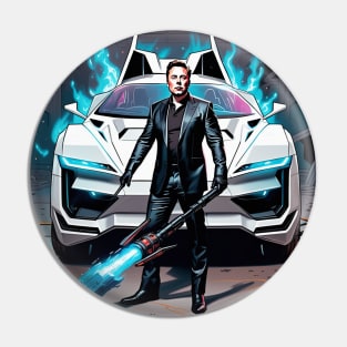 Elon Musk - X-man Edition Pin