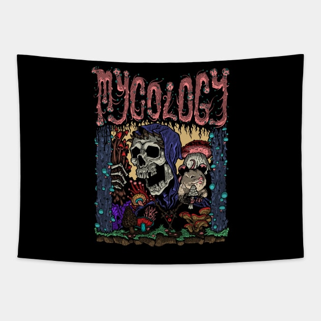 Mycology Full Color Shirt Trauma Series Tapestry by jasonwright