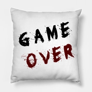 Game Over Pillow