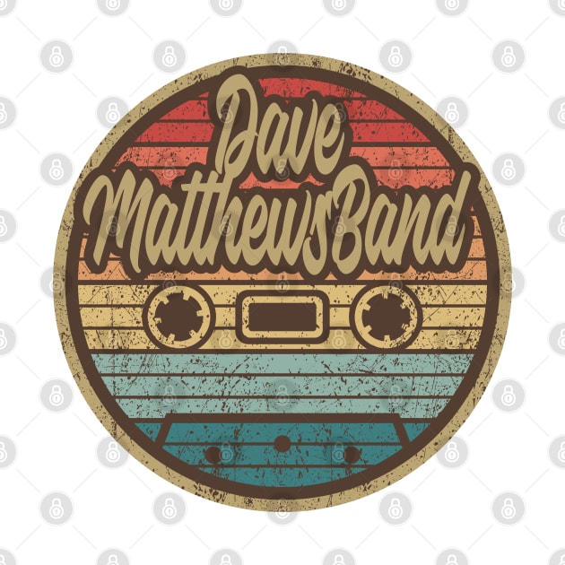 Dave Matthews Band Retro Cassette by penciltimes