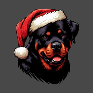 Rottie The Santa Claus T-Shirt