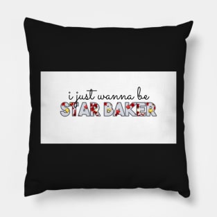 Great British Baking Show/Great British Bake-Off ultimate praise: Star Baker Pillow