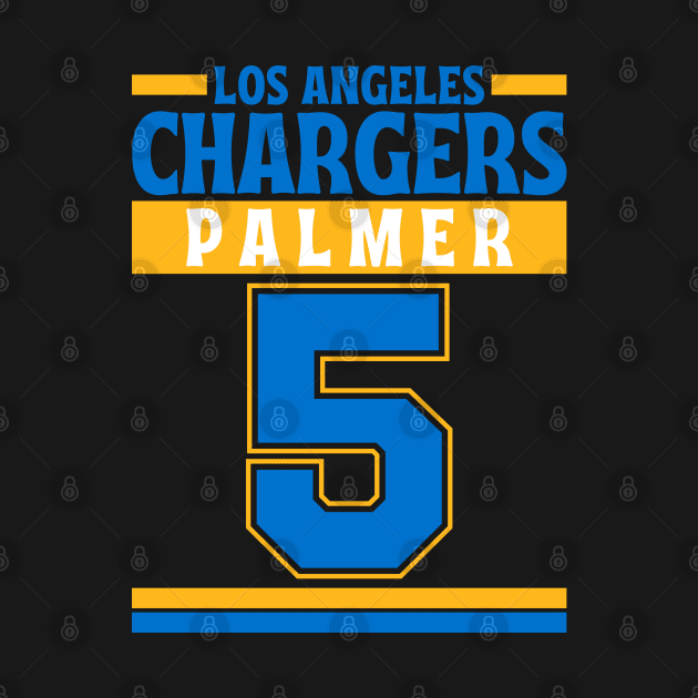 Los Angeles Chargers Palmer 5 Edition 3 by Astronaut.co