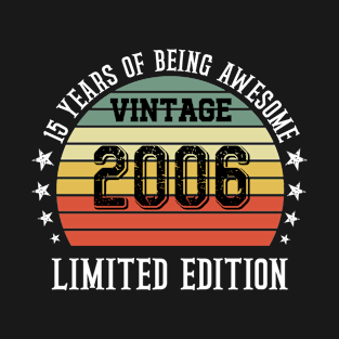 15 years of being awesome vintage T-Shirt