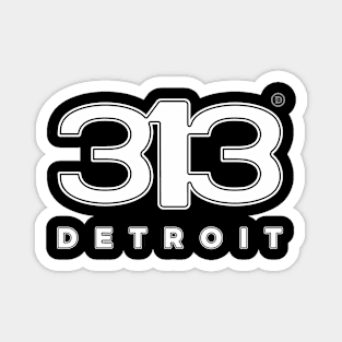313 Detroit Magnet
