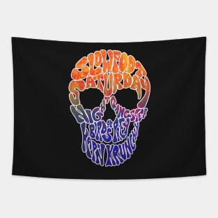 Band Skull Tapestry