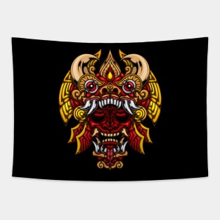 Mistic Mask Hannya Barong Tapestry