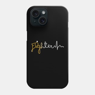 Fighter- Childhood Cancer Gifts Childhood Cancer Awareness Phone Case