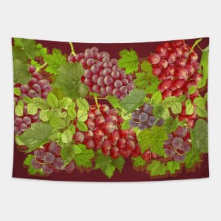 Uvas de Burdeos Tapestry