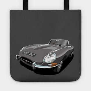 Jaguar e-type roadster Tote