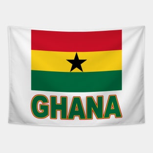 The Pride of Ghana - National Flag Design Tapestry