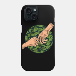 Go Green With Love Phone Case