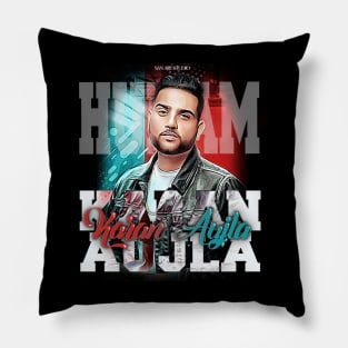 Karan Aujla art Pillow