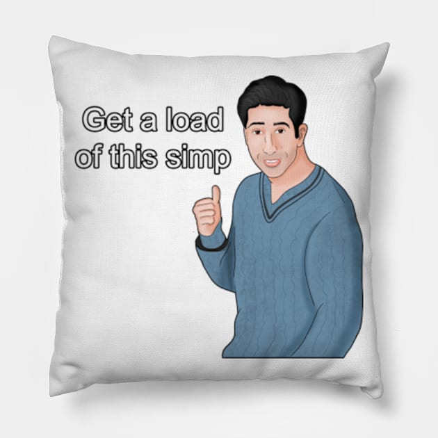 Get a Load of This Simp Dank Meme Pillow by Barnyardy