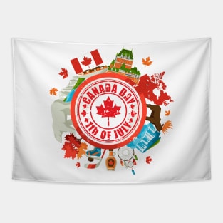 canada day Tapestry