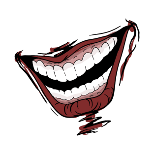 Laughing mouth T-Shirt