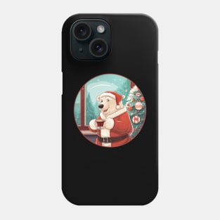 Christmas polar bear Phone Case