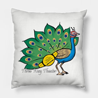 Three Way Theater Mr. Peacock Shirt Pillow