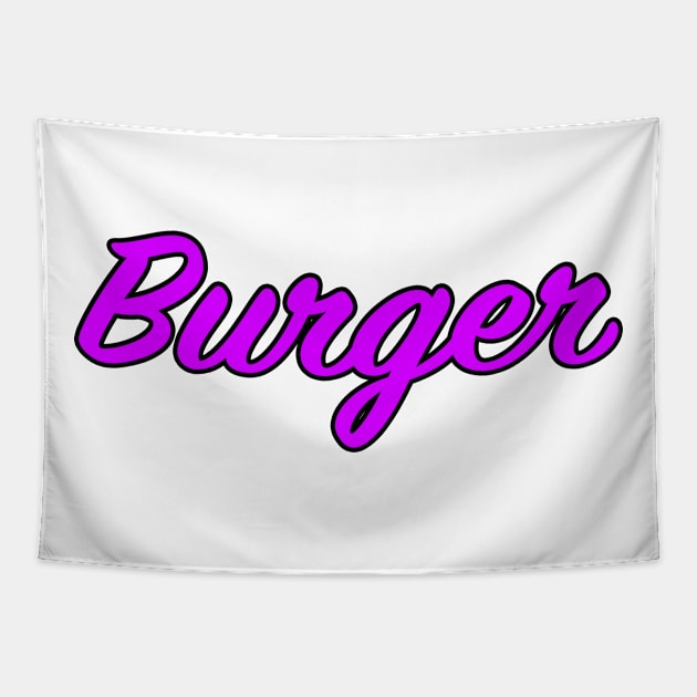 Burger Tapestry by lenn