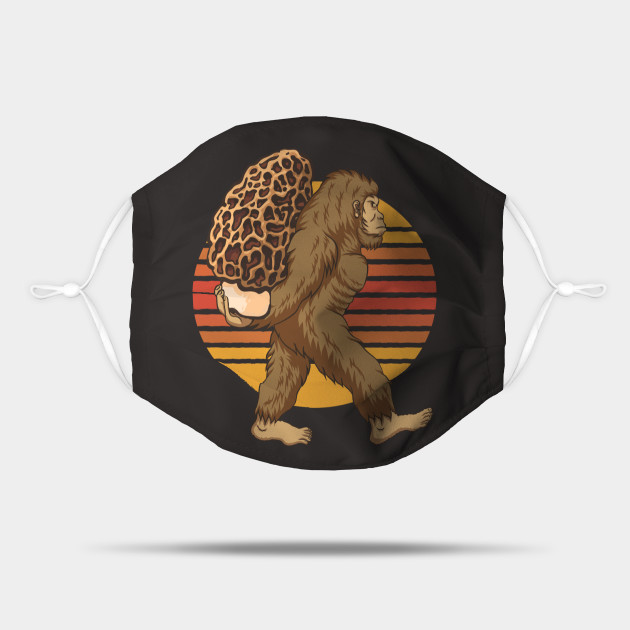 Funny Mushroom Hunter Cartoon - Mushroom Hunting - Mask | TeePublic Funny Mushroom Hunter Cartoon - Mushroom Hunting - Mask | TeePublic