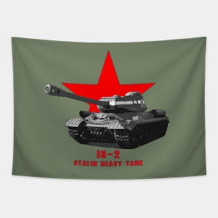 IS-32 Joseph Stalin Military tank WW2 Tapestry