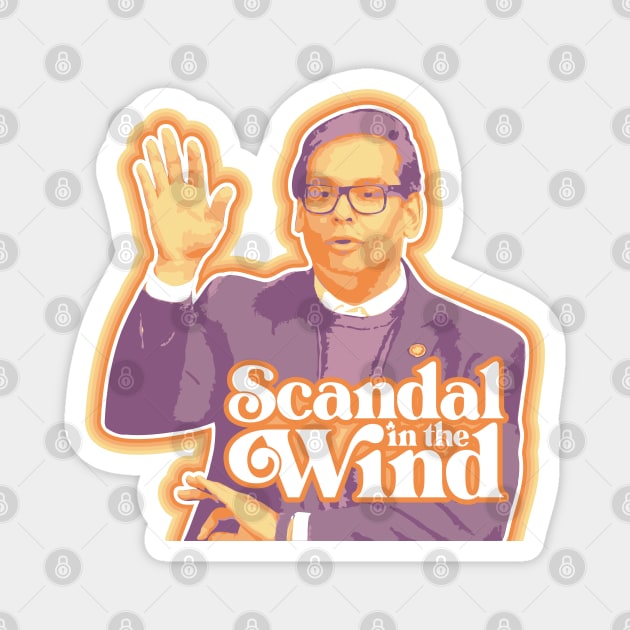 Scandal in the Wind Magnet by Rad Love