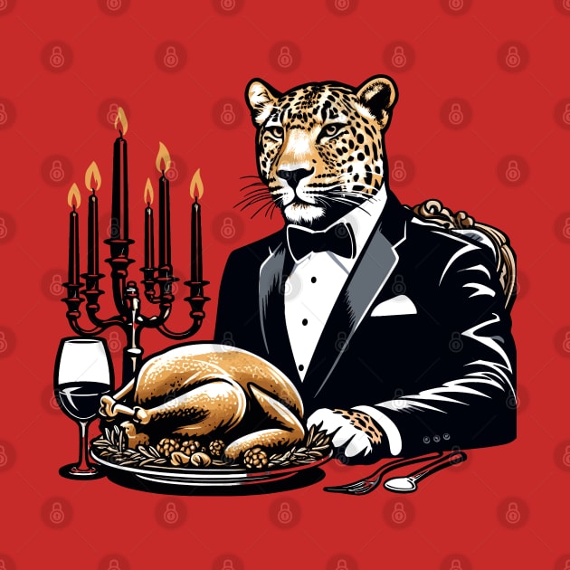 Leopard Thanksgiving by Graceful Designs