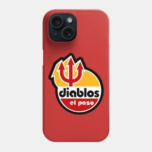 Retro El Paso Diablos Baseball 1974 Phone Case