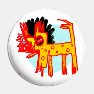 wild dog Pin