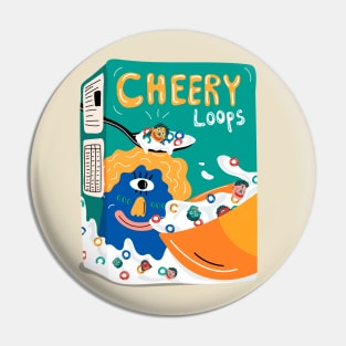 Cheery Loops Pin