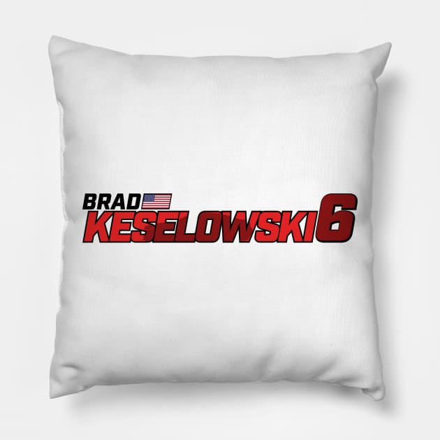 Brad Keselowski '23 Pillow by SteamboatJoe