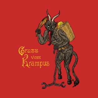 Krampus Greetings T-Shirt