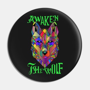 AWAKEN THE WOLF, Spectrum Pin