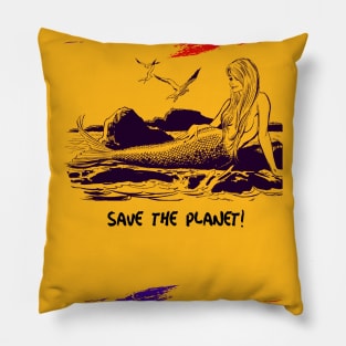 Save the planet Pillow