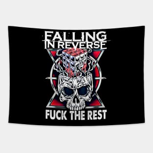 facemask falling in reverse the rest gift for fans and lovers Tapestry