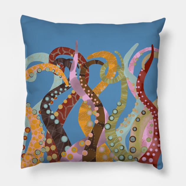 Tentacles Pillow by ahadden