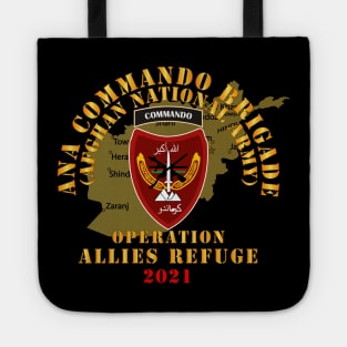 Afghanistan War- ANA Commando Brigade - Operation Allies Refuge - 2021 Tote